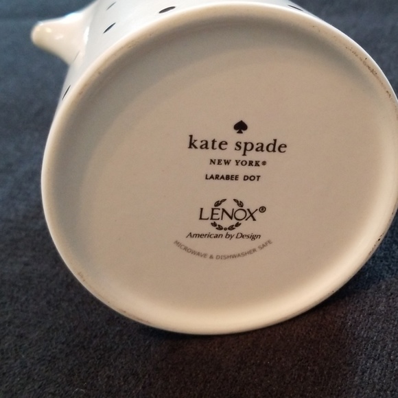 KATE SPADE Lenox Larabee Dot Creamer.  NWT - Picture 3 of 4